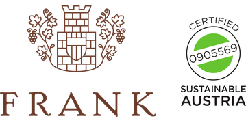 Logo vinařství Frank a certifikace